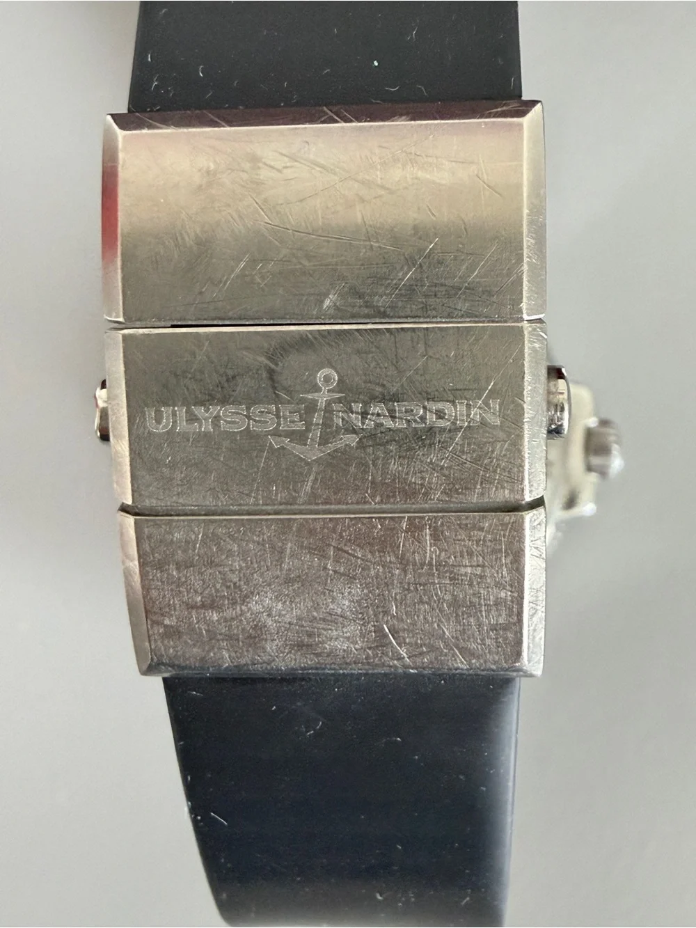 Rare Ulysse Nardin Maxi Marine 41mm Auto White Dial w/ Box
